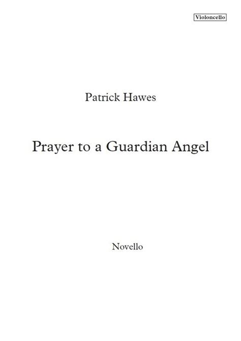 Prayer To A Guardian Angel von Patrick Hawes Noten für gemischten