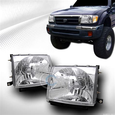 Jdm Sport Crystal Clear Headlights Lamps Ks L R Toyota Tacoma