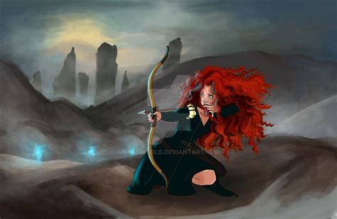 Merida Fanart Brave By Syadworld On Deviantart