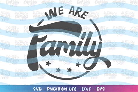 We Are Family Svg Family Svg Summer Vacation Svg Shirt Cut - Etsy