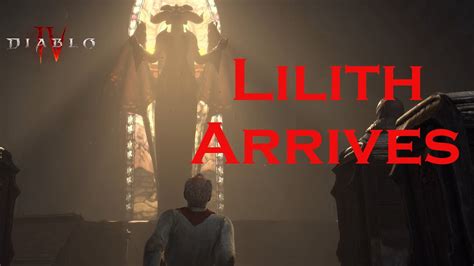 Lilith Arrives Cathedral Of Light Cutscene Diablo 4 Youtube