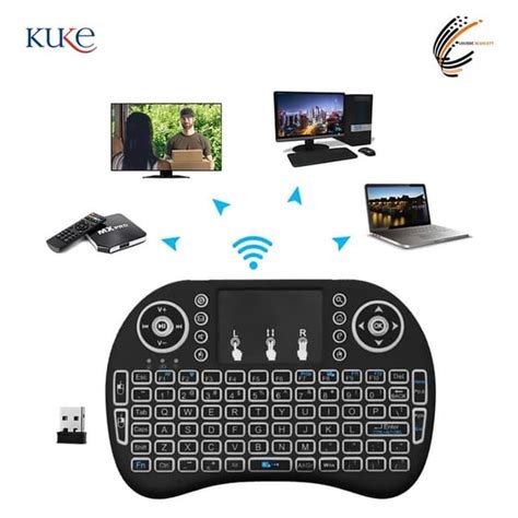 Jual THREE COLOUR Keyboard Air Mouse I8 Mini Keypad Wireless Touchpad