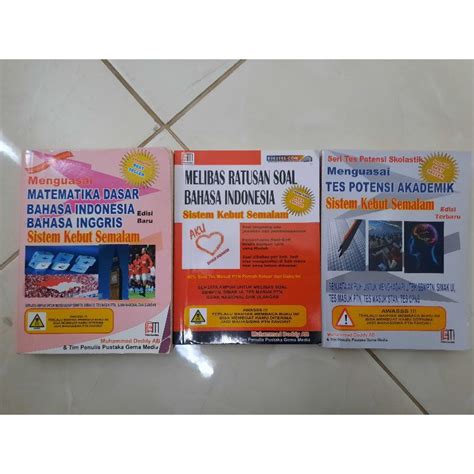 Jual Buku Sistem Kebut Semalam Sks Shopee Indonesia