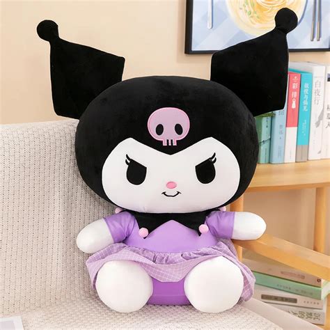 Pink Kuromi Plush Toy Plush Dolls Stuffed Doll Melody Stuffed Toys Cinnamoroll Kuromi My Melody