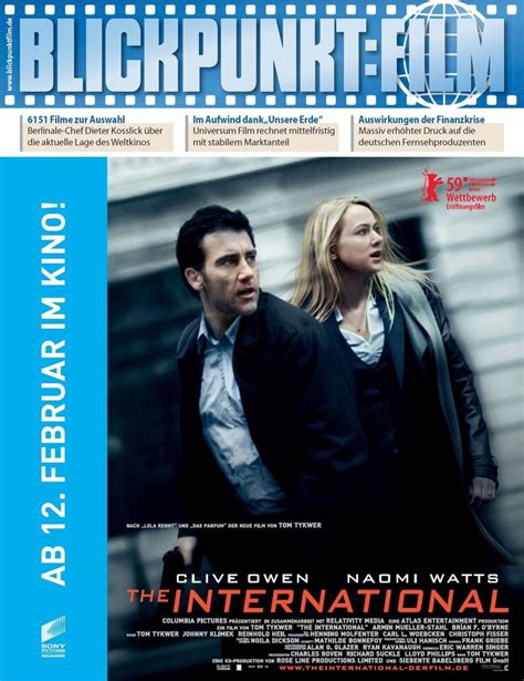 Blickpunkt Film Ausgabe 06 2009 Inhaltsverzeichnis