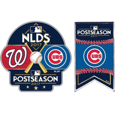 Chicago Cubs Postseason Lapel Pins