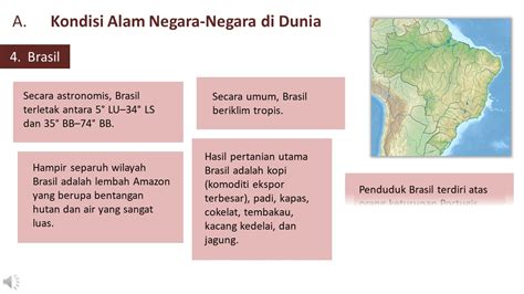 Kondisi Alam Negara Negara Di Dunia Pertemuan Ke Materi Ips