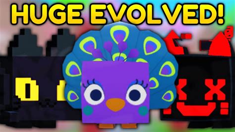 Huge Evolved Pets In Pet Simulator X Youtube