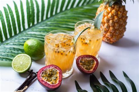 Recette Du Cocktail Sans Alcool Ananas Gingembre Passion