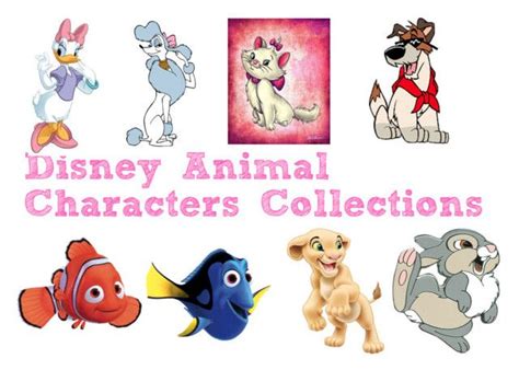 Disney Animal Characters By Naquitia Liked On Polyvore Featuring