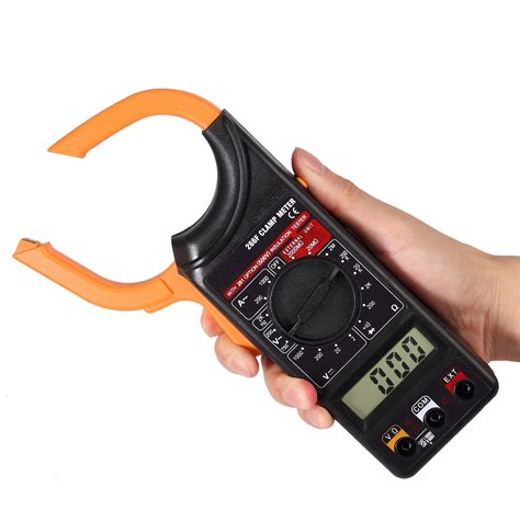 Digital Clamp Multimeter Meter Ohm Ac Dc Current Voltage Volt