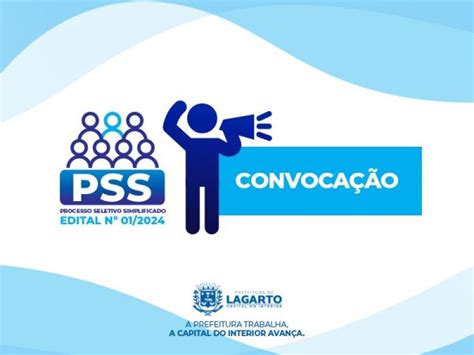 Prefeitura De Lagarto Convoca Candidatos Classificados Para Vagas Na