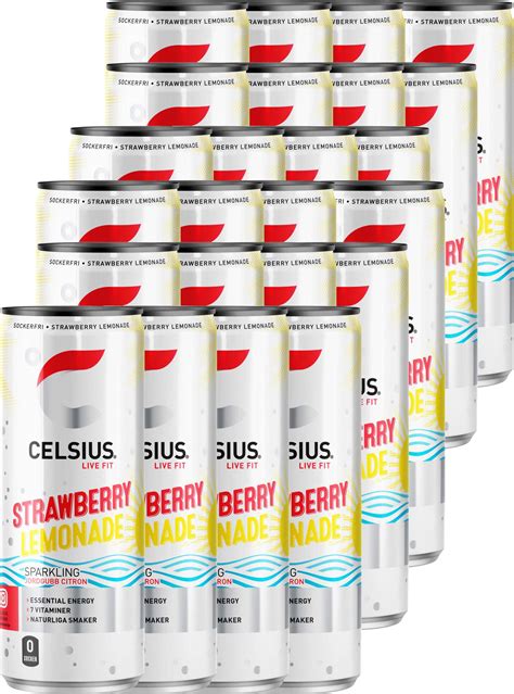 Celsius Strawberry Lemonade 24 Pack