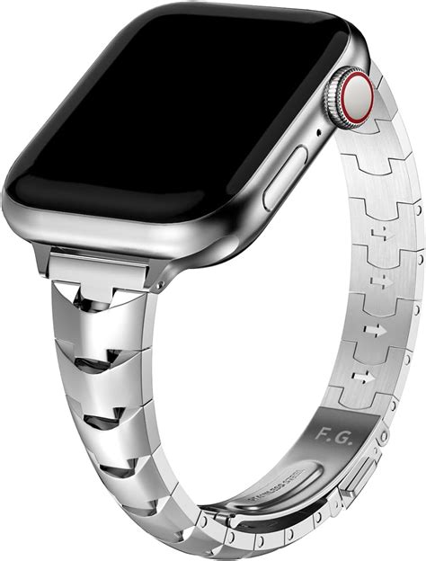 Amazon Fullmosa Slim Metal Band Compatible With Apple Watch Band