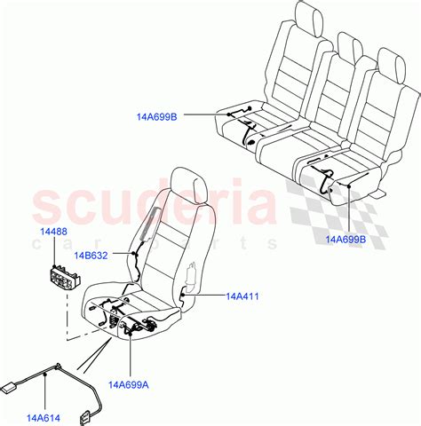 Electrical Wiring Body And Rear Seats V Fromaa000001 Parts For