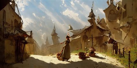 Gorgeous Carl Spitzweg Painting Artstation Stable Diffusion Openart