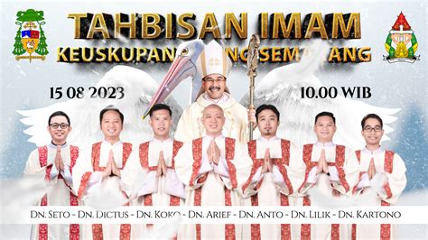 Live Streaming Tahbisan Imam Keuskupan Agung Semarang 2023 Keuskupan