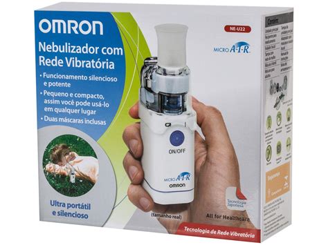 Nebulizador Inalador Rede Vibrat Ria Omron Ne U Inalador