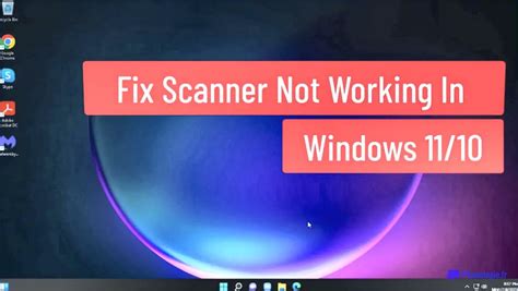 Comment R Parer Le Scanner Qui Ne Fonctionne Pas Sous Windows