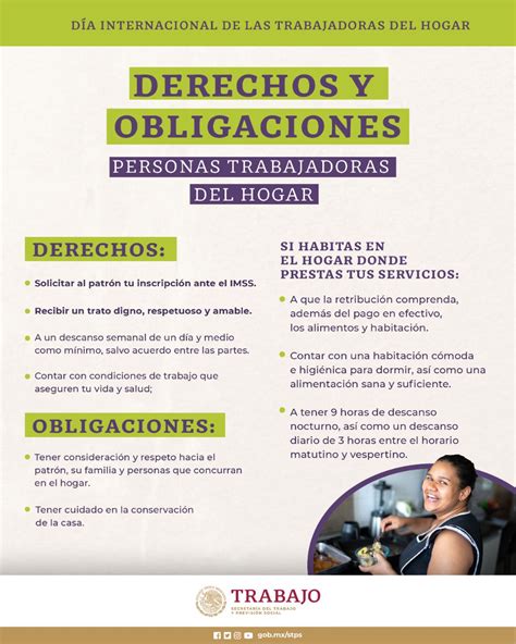 Derechos Y Obligaciones De Trabajadoras Del Hogar Bc Reporteros