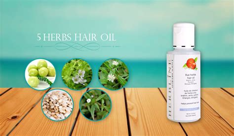 5 Herbs Hair Oil Bring Healthy Hair Back Herbline