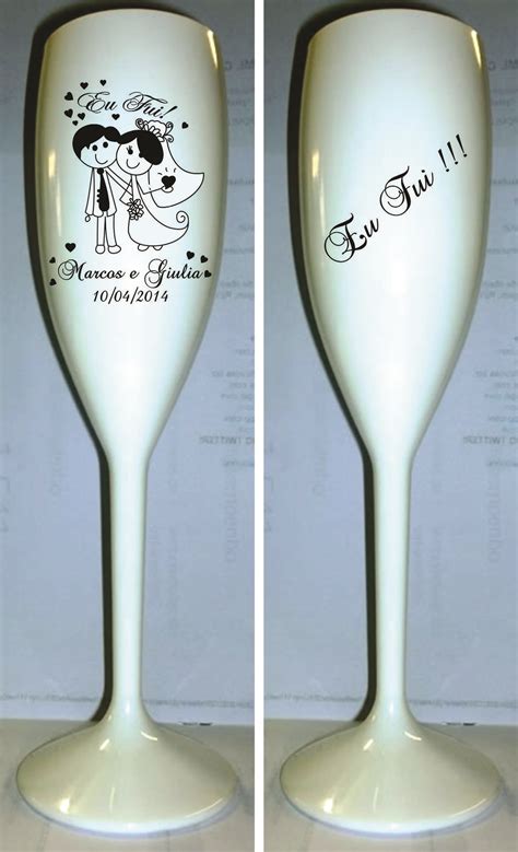 Taças Personalizada Para Casamento - Taças de acrílico personalizadas | Taça personalizada casamento ...