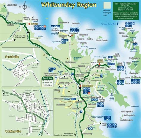 Map Of Airlie Beach | Beach Map