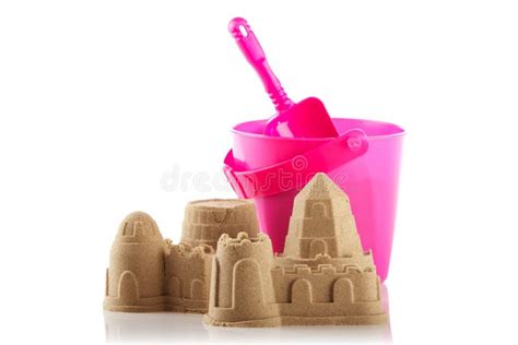 Sandcastle At The Beach Stock Photo Image Of Playing