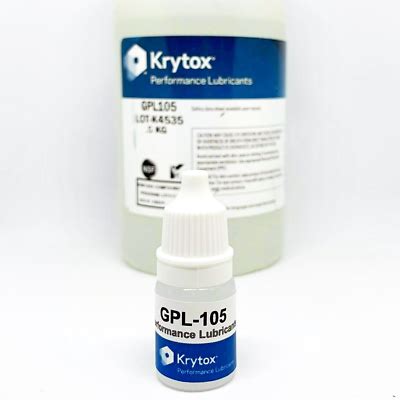 Krytox GPL 105 Special Lubricant Performance Lubricants 10g EBay