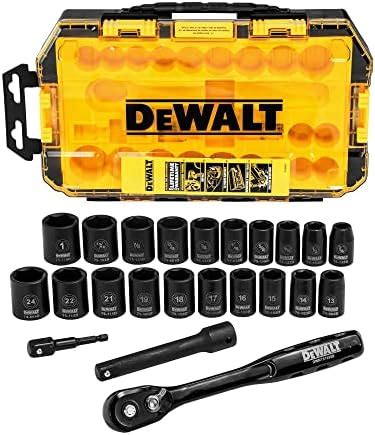 DEWALT Mechanics Tools Kit And Socket Set 204 Piece 1 4 3 8 1 2