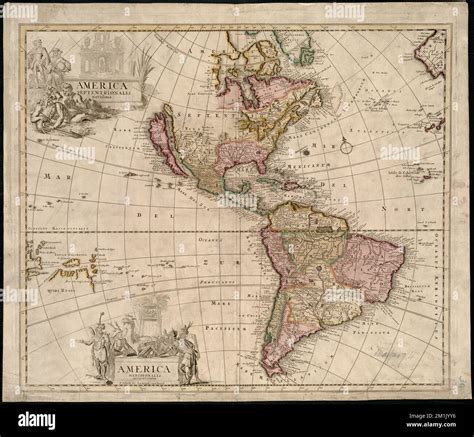 America Septentrionalis Novissima America Meridionalis Accuratissima