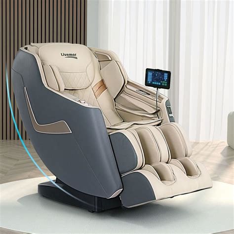 Livemor 3d Massage Chair Electric Massager Head Back Heating Chairs