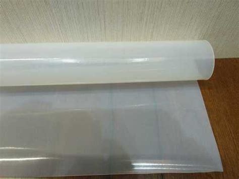 Plain Transparent Silicone Rubber Sheets For Industrial Width