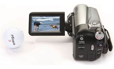 Panasonic SDR-H40 40GB hard drive/SD™ memory card camcorder at Crutchfield