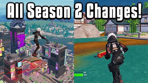 Everything New In Fortnite Chapter 4 Season 2 Battle Pass Map