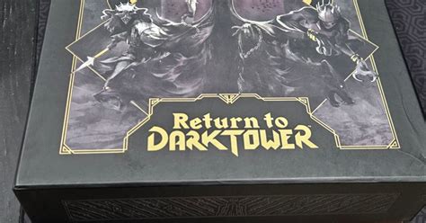 Return To Dark Tower Organizer - Accommodate for Base game, Alliance ...