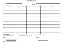 Free Rent Roll Templates Doc Pdf Excel Excelshe