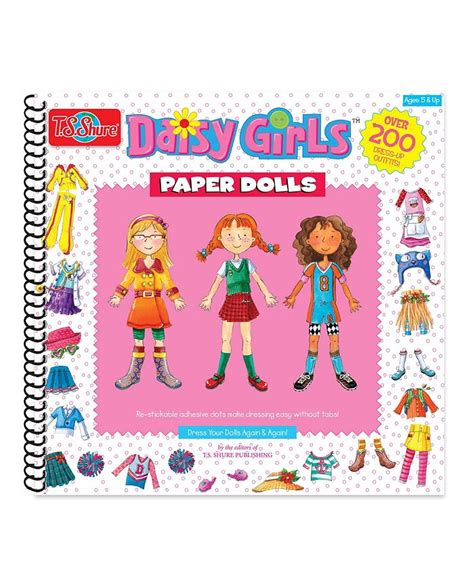 T S Shure Daisy Girls Paper Dolls Activity Book Macys