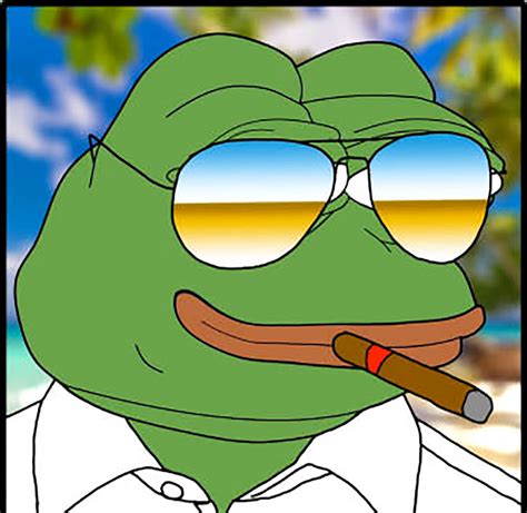 Pepe Cool Blank Template Imgflip