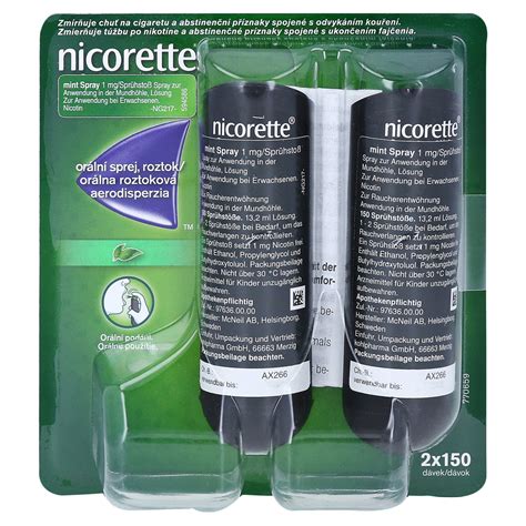 Nicorette Mint Spray Mg Spr Hsto St Ck Medpex