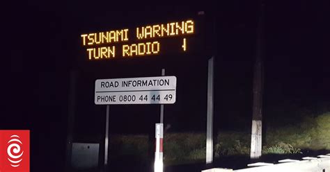 Risk Of Tsunami Remains After Massive Quake Rnz News