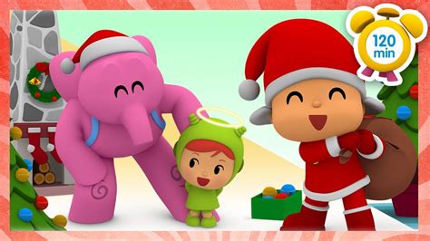 🤗pocoyo Em PortuguÊs Do Brasil Aprendendo Boas Maneiras Para O Natal 120 Min Desenhos