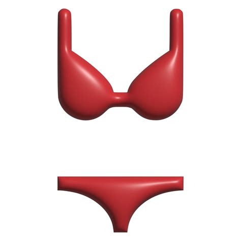 Bikini 3d Icon 21599375 PNG