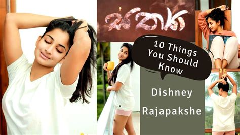 Sathya Teledrama Dishney Umario Rajapakshe 10 Things About Dishney