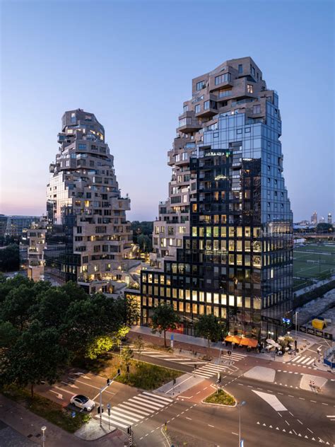 Mvrdv Debuts Valley A Mixed Use Complex In Amsterdams Zuidas District