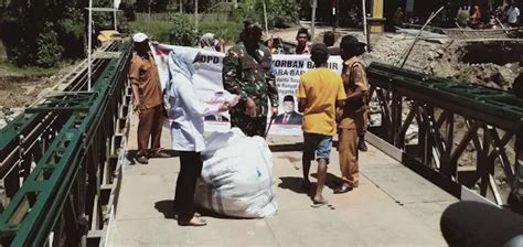 Pembangunan Tiga Jembatan Acrow Panel Di Madapangga Segera Rampung