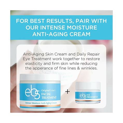 Eb Intense Moisture Anti Aging Face Cream Formulated Daily Use Men Or