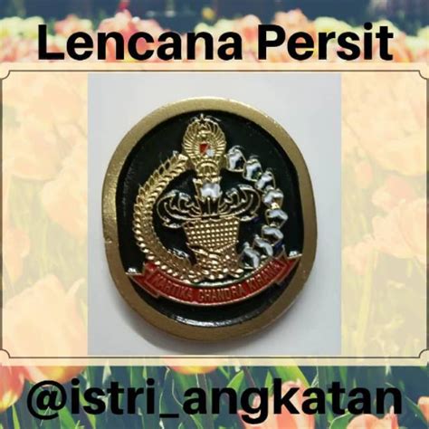 Jual Lencana Persit Tebal Shopee Indonesia