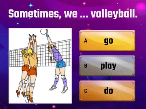 Book 4 Unit 4 Sports Verbs Play Do And Go Quiz