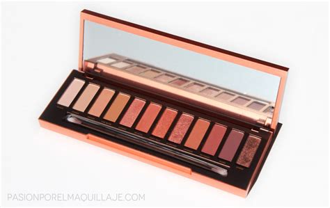 Urban Decay Paleta Naked Heat Opiniones Swatches